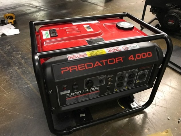Predator 4,000 watt generator